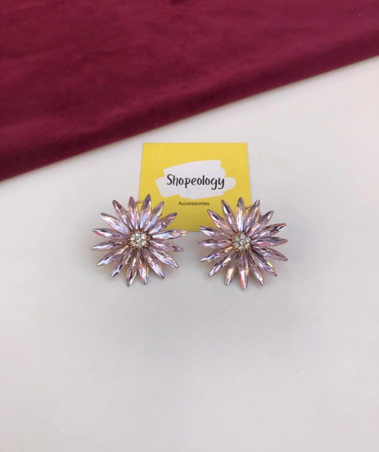 Elegant floral earring - Shopeology
