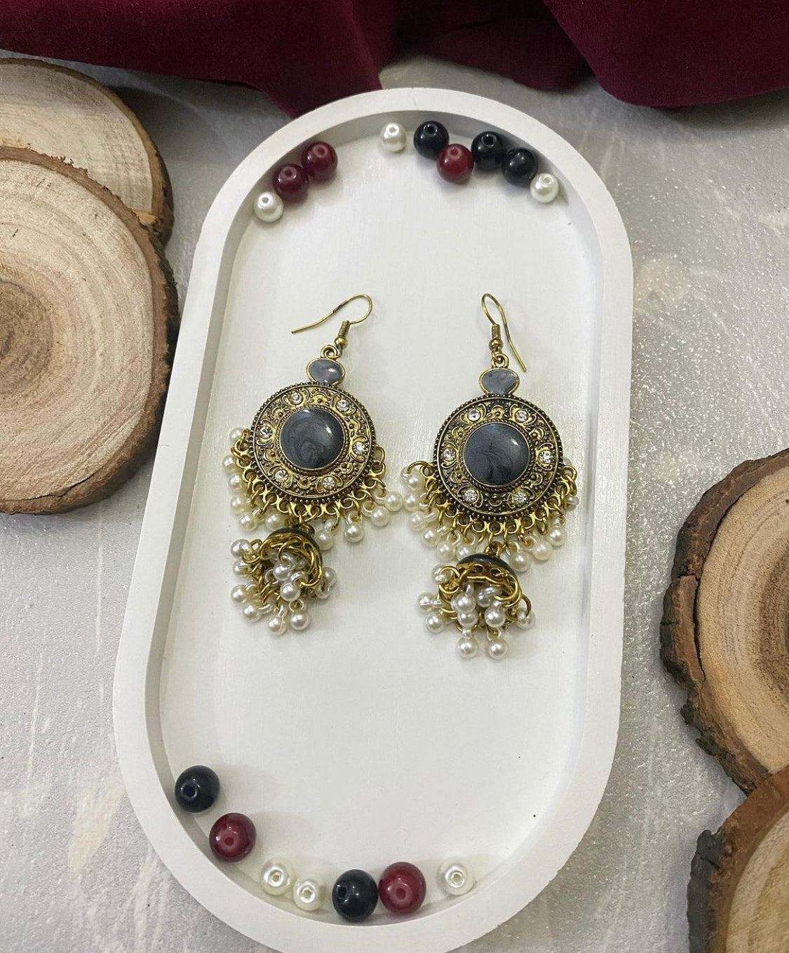 Antique jhumki earring - Shopeology