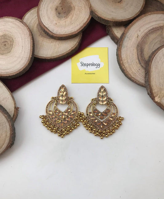 Antique rustam earrings - Shopeology