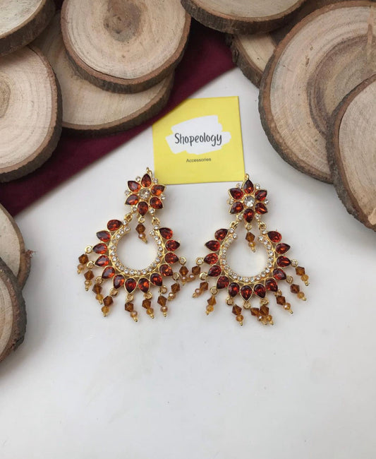 Shehnai Earrings - Shopeology