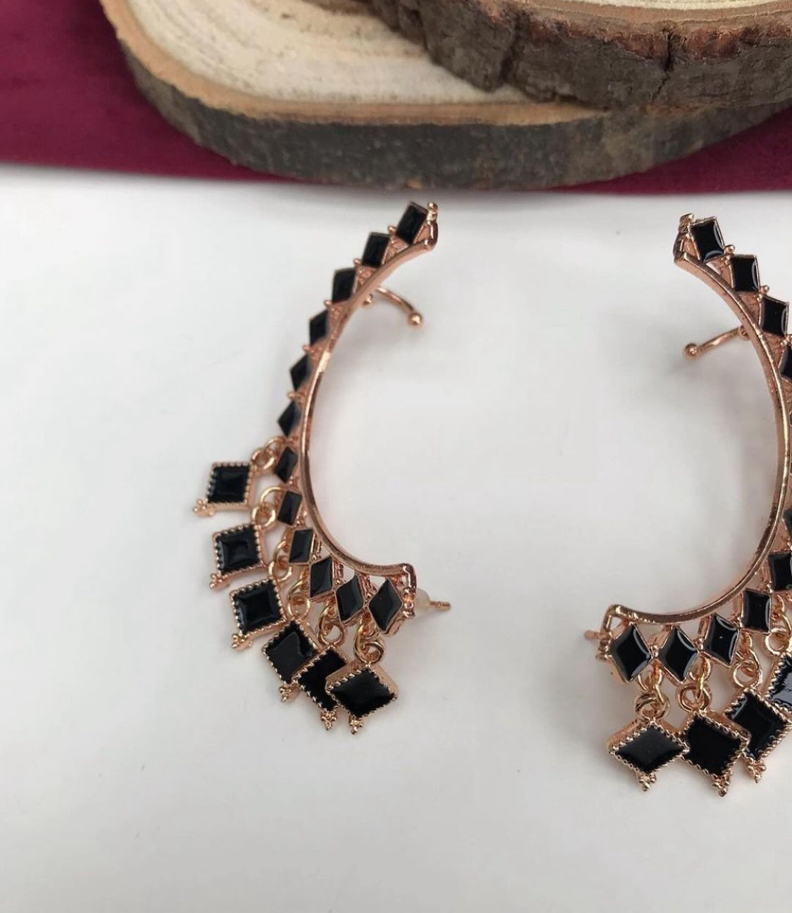 Minimal earcuff earrings - Shopeology