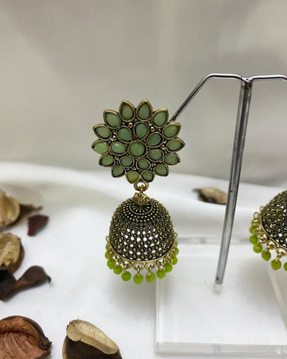 Ayra jhumka earrings - Shopeology