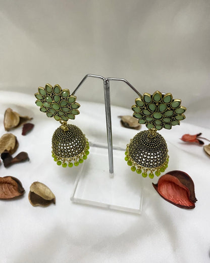 Ayra jhumka earrings - Shopeology