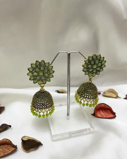 Ayra jhumka earrings - Shopeology