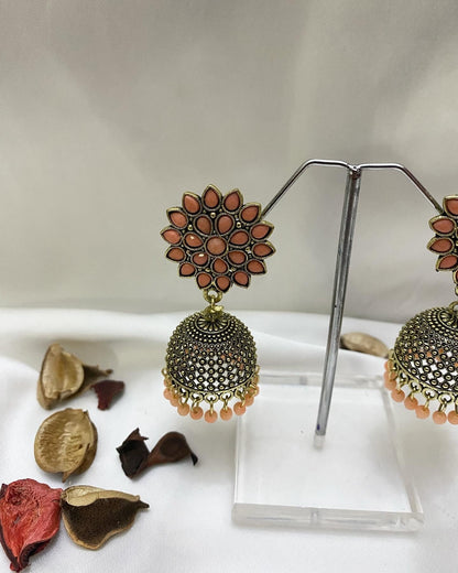 Ayra jhumka earrings - Shopeology