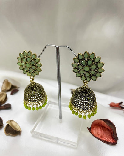 Ayra jhumka earrings - Shopeology