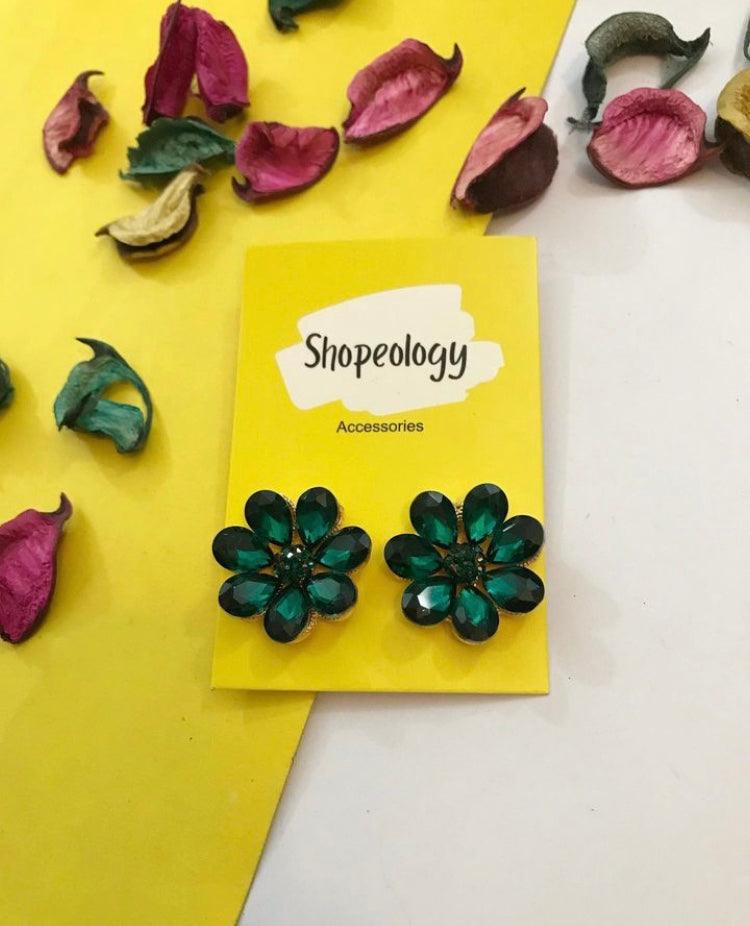 Floral Studs - Shopeology