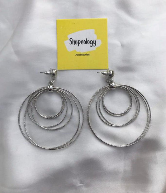 Silver Hoops - Shopeology