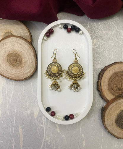 Antique jhumki earring - Shopeology