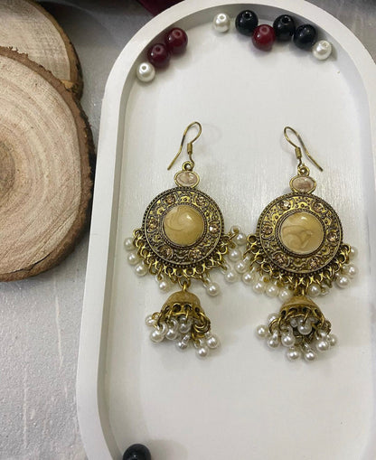 Antique jhumki earring - Shopeology