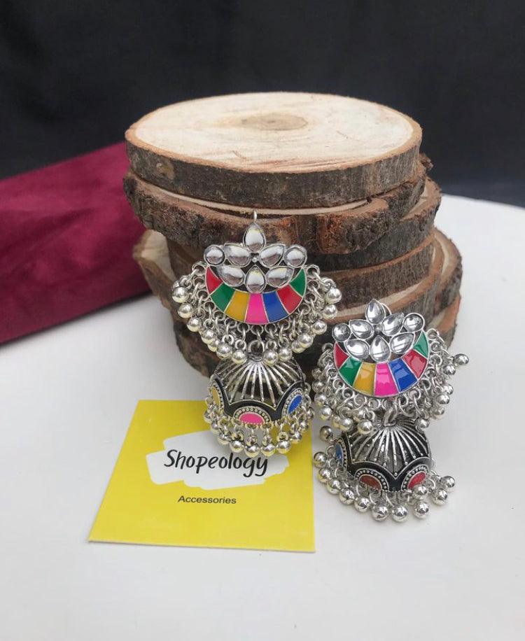 Lotus Antique Earrings - Shopeology