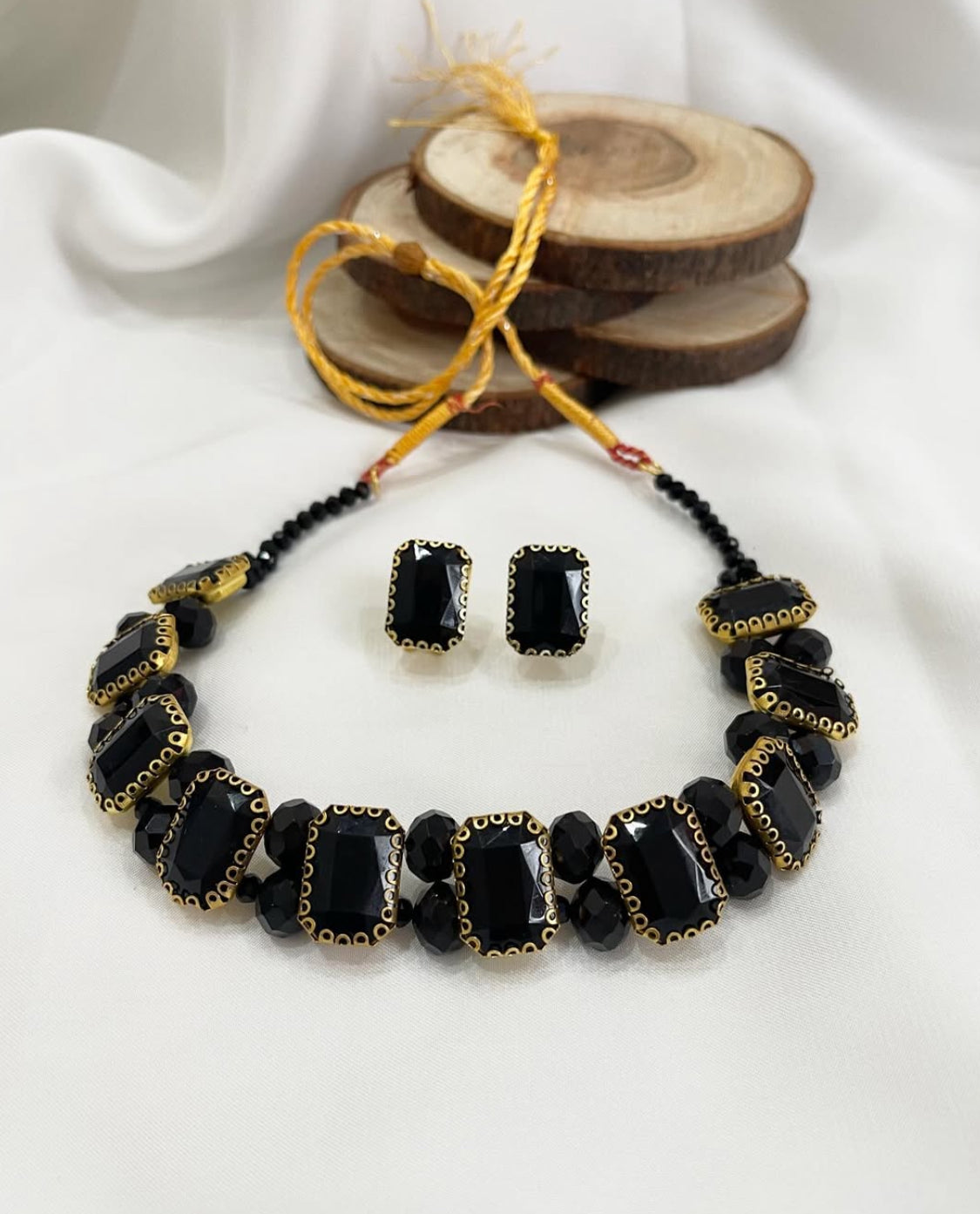 Handmade Crystal Choker Set