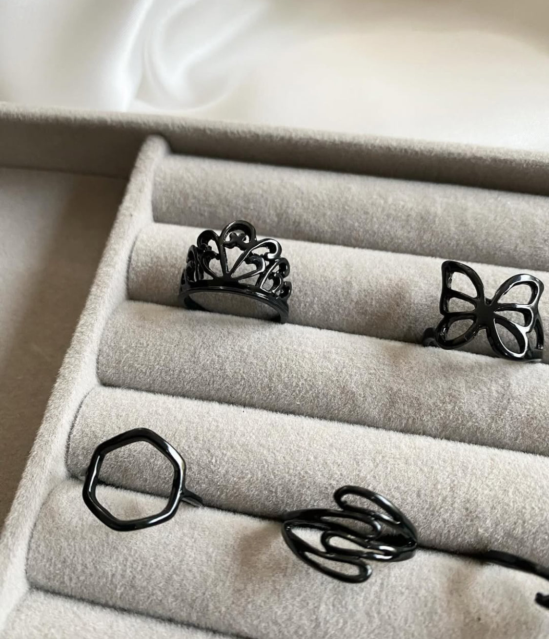 Rings - Pack of 10 - Adjustable Size